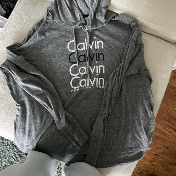 Calvin klein long sleeve with hood - Picture 1 of 2